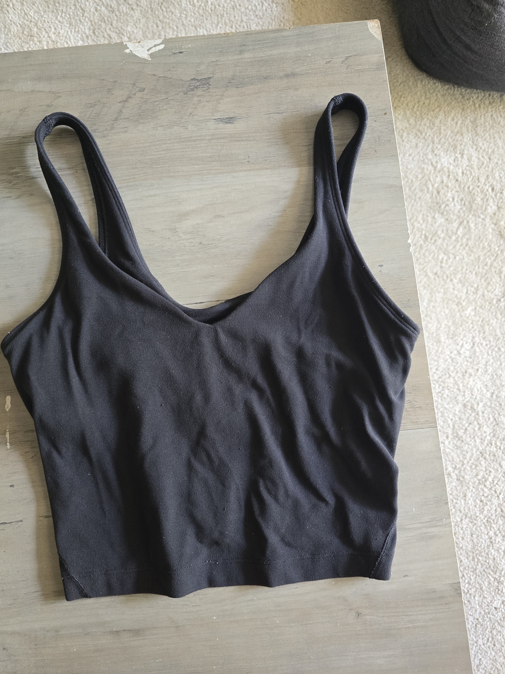 lululemon athletica Black Sports Bra Tank